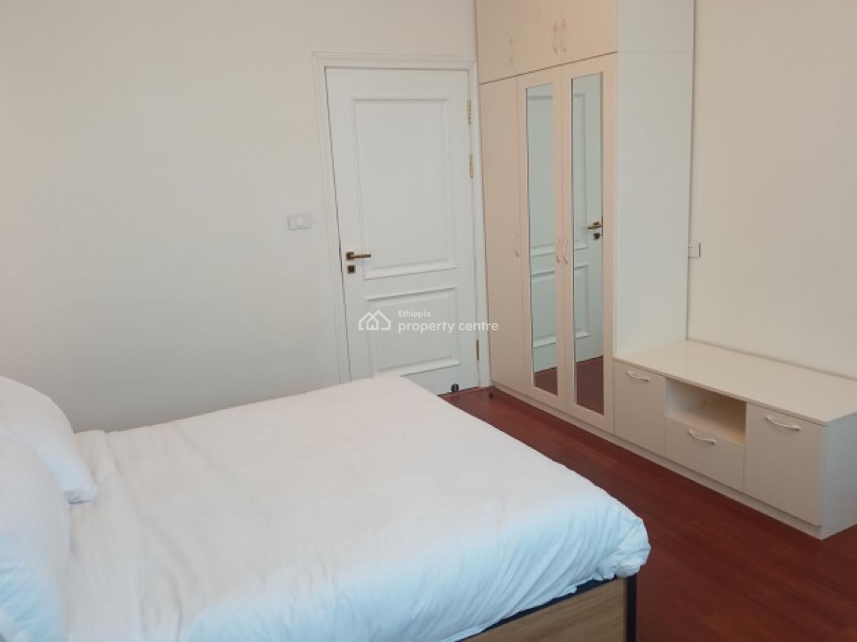 Highly Secured Area! Fully Furnished, Great 2 Bed Room Apartment., Bole, Addis Ababa, Apartment for Rent