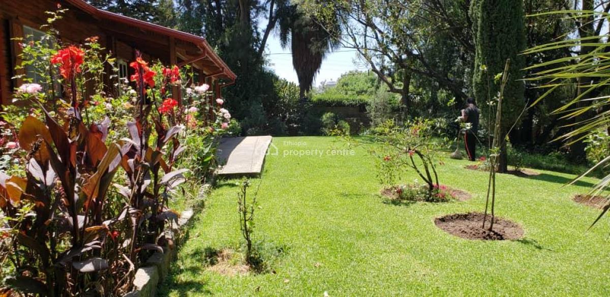 Elegant Villa with Expansive Garden in Lancha Addis Ababa Ethiopa, Lancha Or Near Meskel Flower, Kirkos, Addis Ababa, Semi-detached Bungalow for Rent