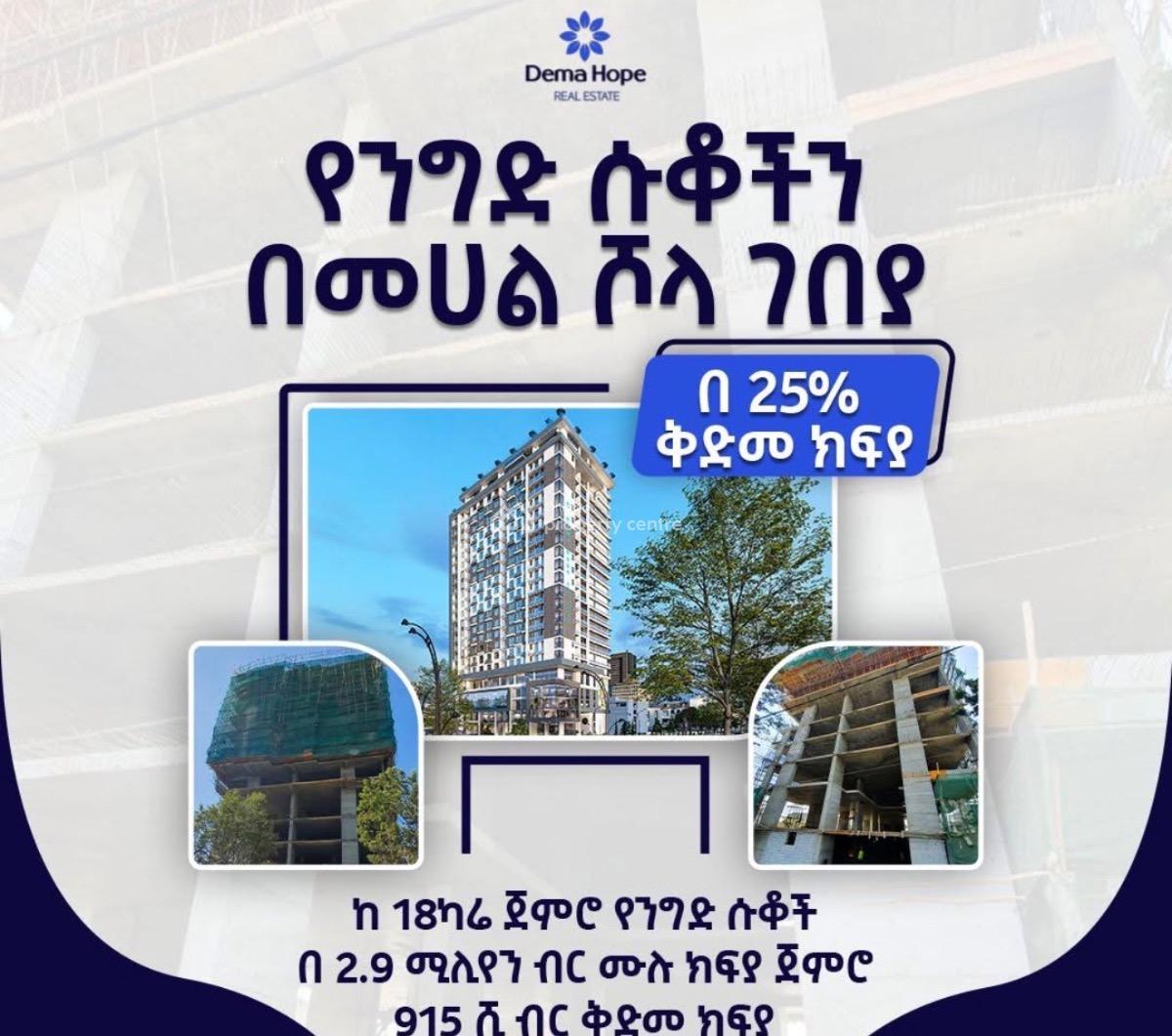 Commercial Shops in Addis Ababa, Shola / Dema Hope Real Estate, Yeka, Addis Ababa, Shop for Sale