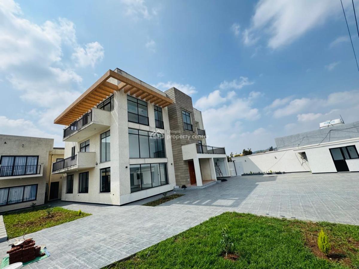 Spacious G+2 Residence with Huge Terrace in Megenagna, Gurdshola, Bole, Addis Ababa, Terraced Duplex for Rent