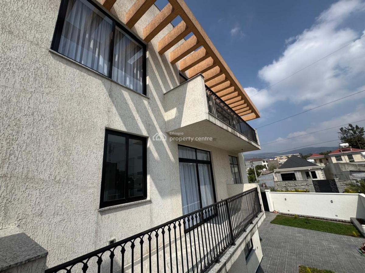 Spacious G+2 Residence with Huge Terrace in Megenagna, Gurdshola, Bole, Addis Ababa, Terraced Duplex for Rent