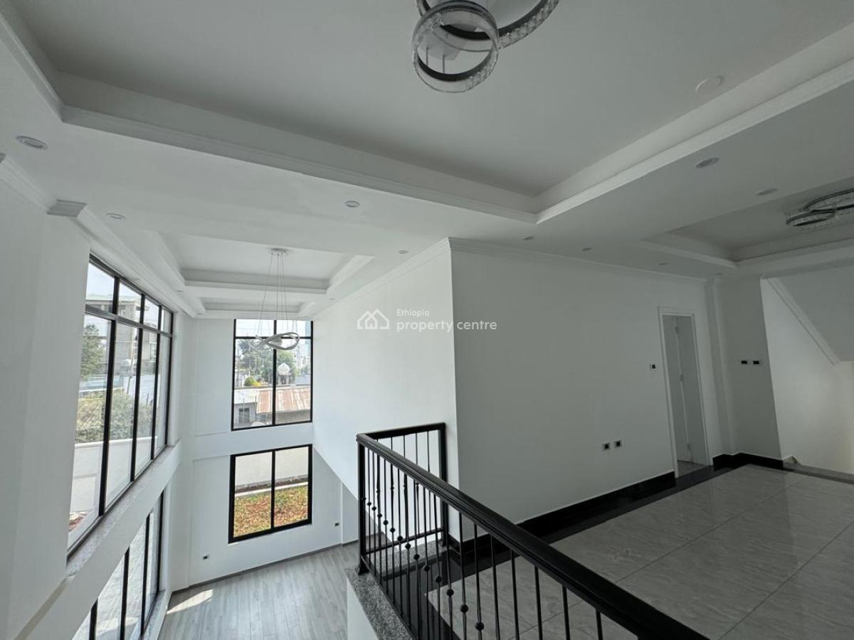 Spacious G+2 Residence with Huge Terrace in Megenagna, Gurdshola, Bole, Addis Ababa, Terraced Duplex for Rent