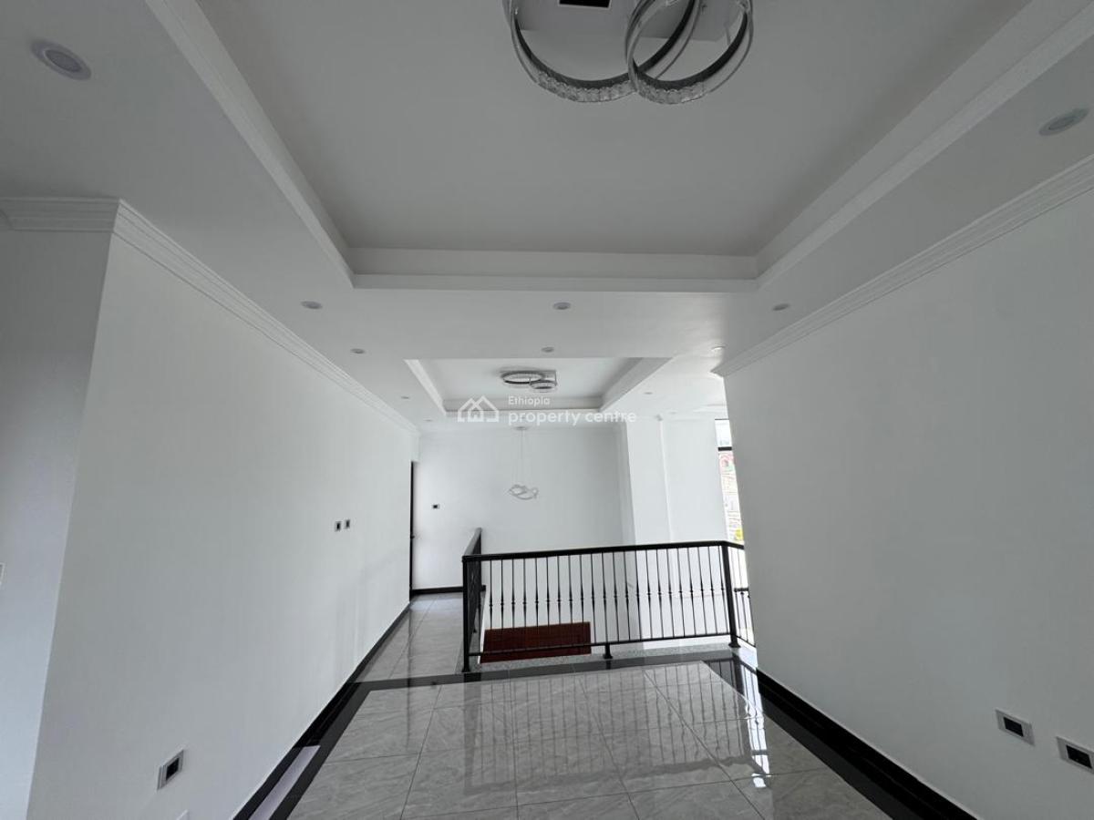 Spacious G+2 Residence with Huge Terrace in Megenagna, Gurdshola, Bole, Addis Ababa, Terraced Duplex for Rent