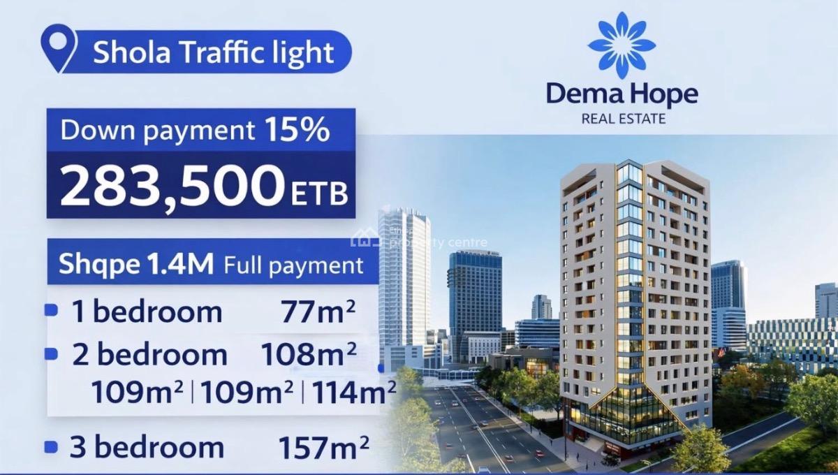 Own Property in Addis Ababa- Modern Luxury Apartments Available Now, Shola / Dema Hope Real Estate, Yeka, Addis Ababa, Apartment for Sale