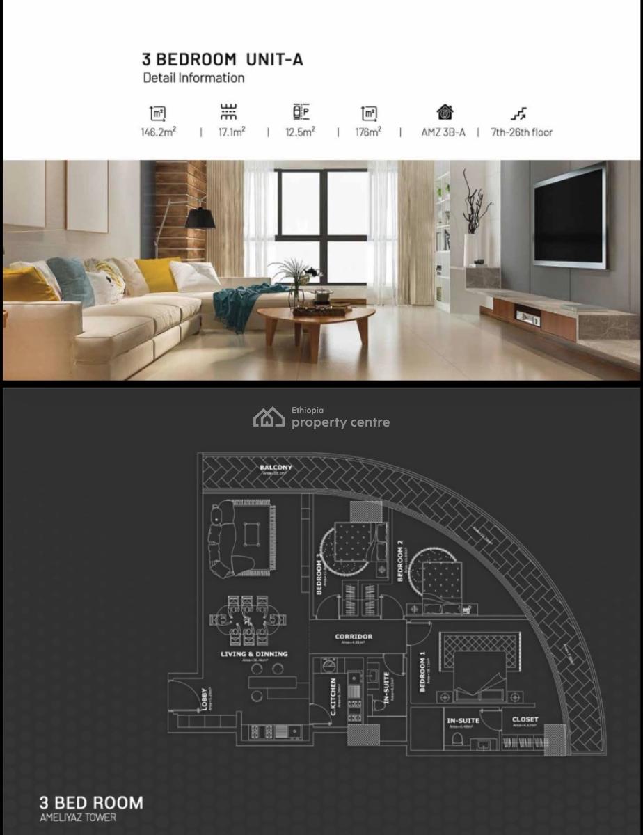 Safe and Profitable Property in Addis Ababa -ideal for Diaspora Buyers, Sarbet Canada Embassy/ Akoya Properties, Kirkos, Addis Ababa, Apartment for Sale