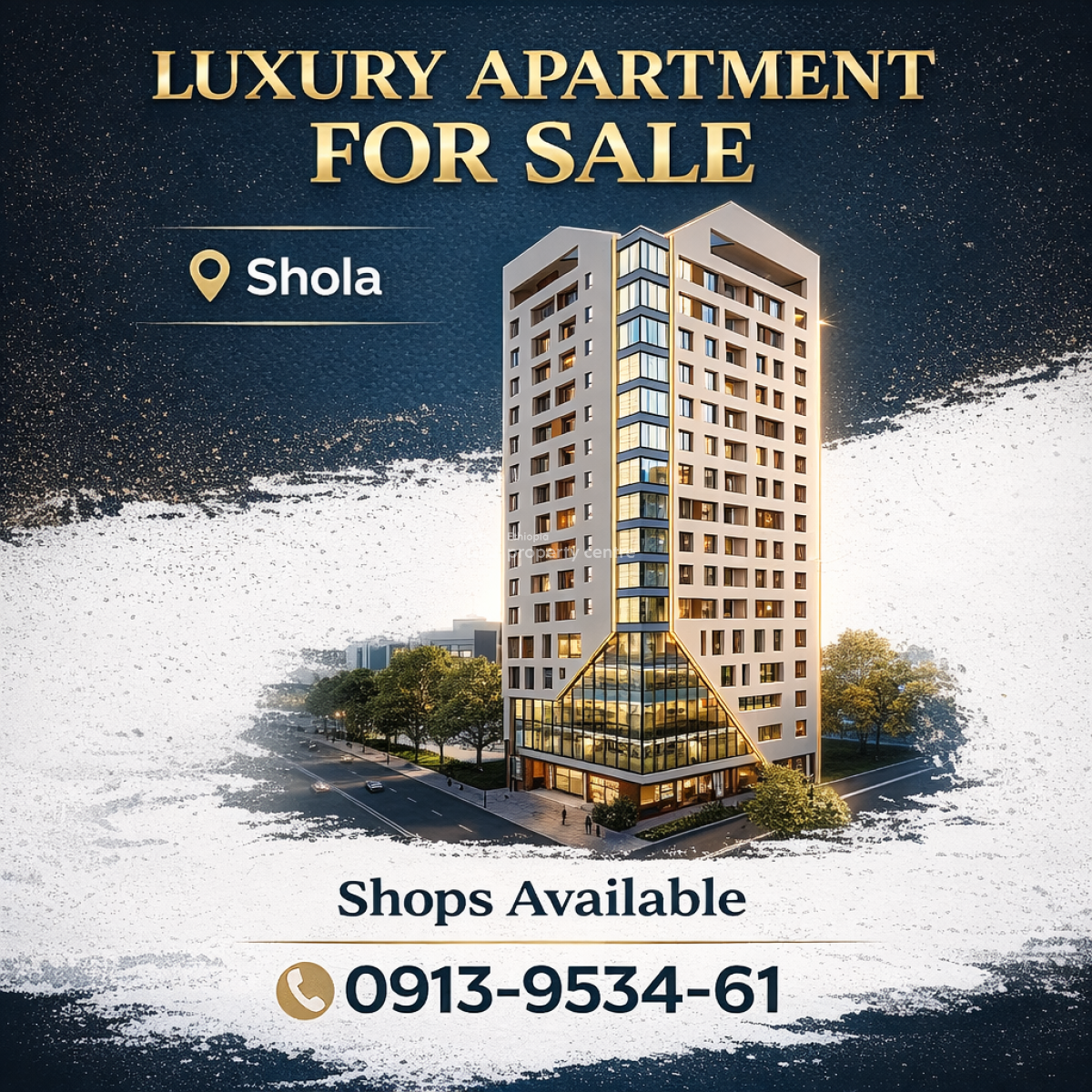 High Roi Real Estate in Addis Ababa - Invest in Luxury Apartment Today, Shola / Dema Hope Real Estate, Yeka, Addis Ababa, Shop for Sale