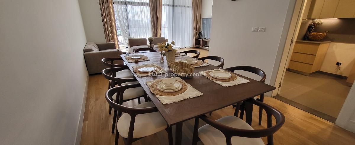 Luxury Fully Furnished 3-bedroom Apartment  Eagle Hills  City View, Legehar, Kirkos, Addis Ababa, Self Contained (single Rooms) for Rent