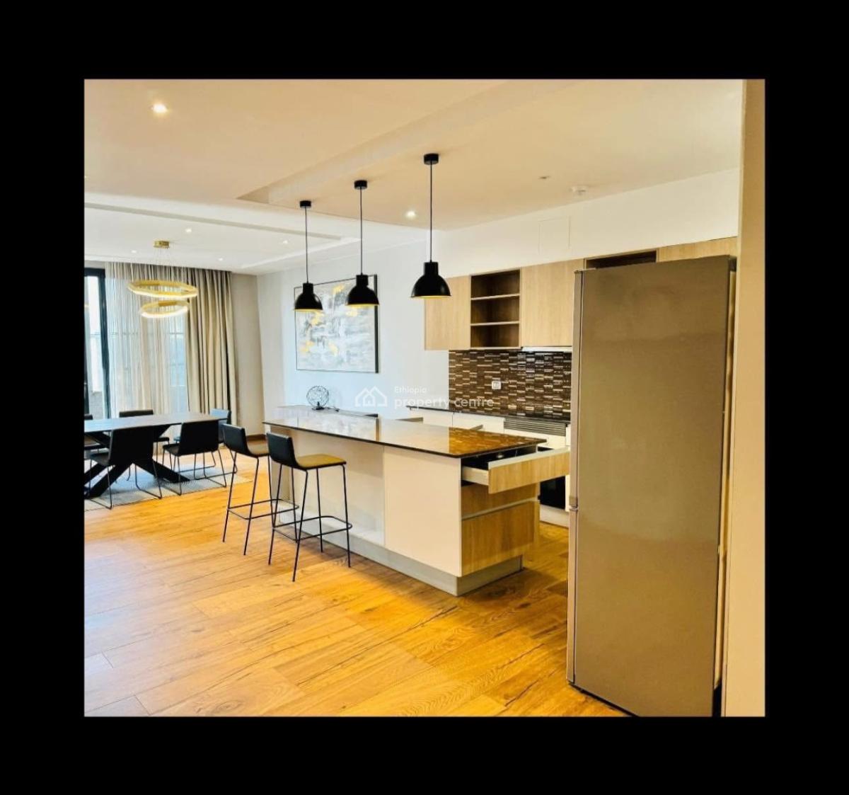 Excellent Looking 3 Bedroom Fully Furnished Apartment, Bole, Bole, Addis Ababa, Apartment for Rent