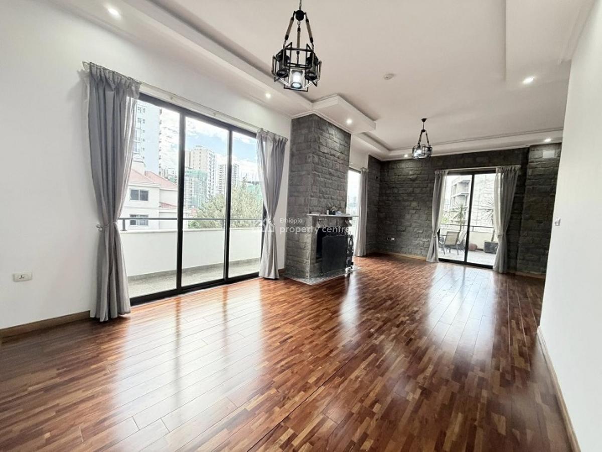 Great 3 Bed Room Apartment with a Very Big Private Balcony, Bole, Bole, Addis Ababa, Apartment for Rent