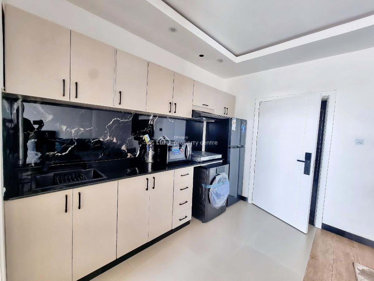 Bright 1-bedroom Apartment -- Near Giz / Uneca (kazanchis), Kirkos, Addis Ababa, Apartment for Rent