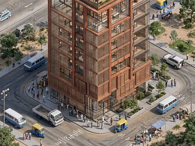 B+G+5 Commercial Building — Kazanchis, B+G+5 Building, Kirkos, Addis Ababa