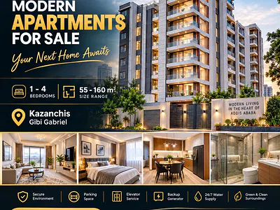 3 Bedroom Apartment — Kazanchis, Addis Ababa