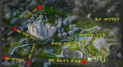 Modern Real Estate in Addis Ababa, Filwuha / Amibara Properties, Arada, Addis Ababa, Apartment for Sale