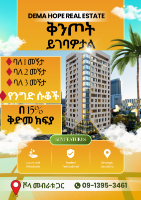 Buy Property in Ethiopia From Abroad- Luxury 3br in Prime Location, Shola / Dema Hope Real Estate, Yeka, Addis Ababa, Apartment for Sale
